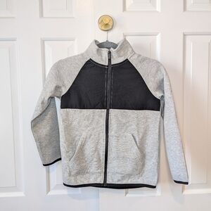 PRIMARK Zip Up Sweater Youth SIZE 9-10 Gray